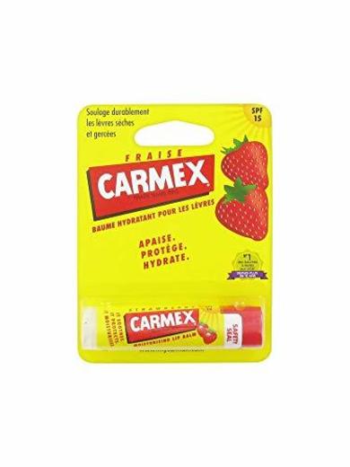 Carmex fresa Bálsamo Hidratante Labios SPF 15 4