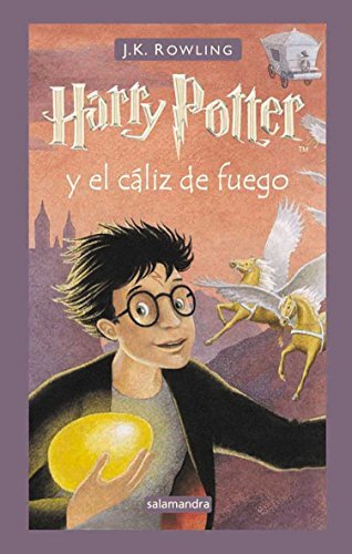 Libro Harry Potter y el Caliz de Fuego