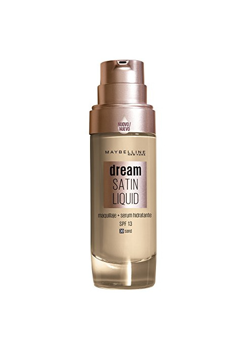 Beauty Maybelline New York Base de Maquillaje con Sérum Hidratante Dream Satin Liquid