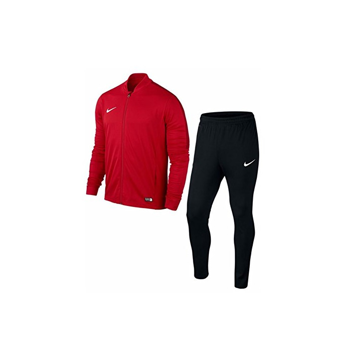 Fitness Nike Academy16 Knt Tracksuit 2, Chándal Para Hombre, Rojo / Negro /