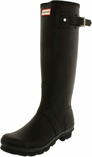 Moda Hunter Original Tall Classic, Botas de Agua para Unisex Adulto, Negro