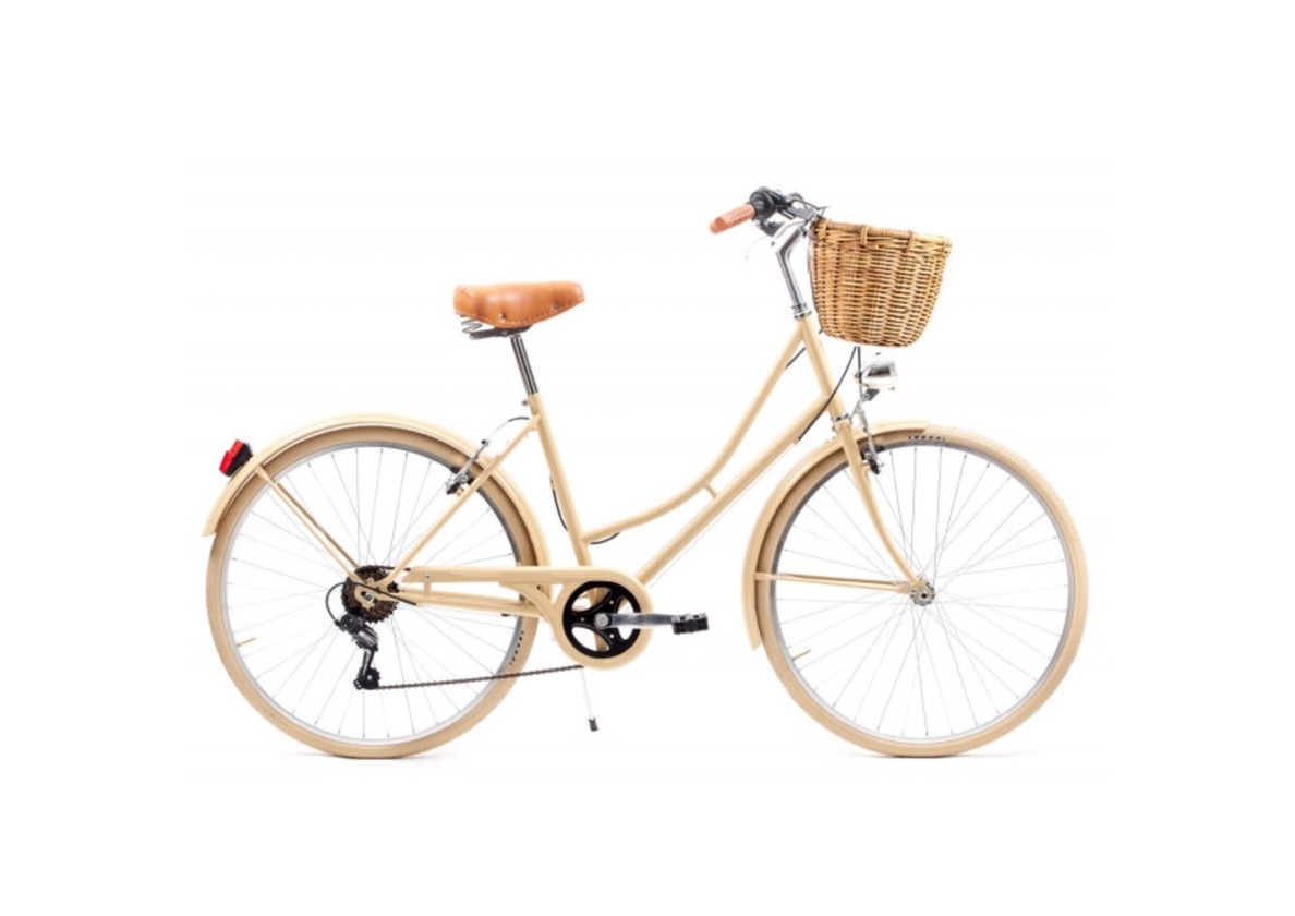 Bicicleta clasica beige