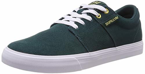 Fashion Supra Stacks Vulc II, Zapatillas Unisex Adulto, Verde