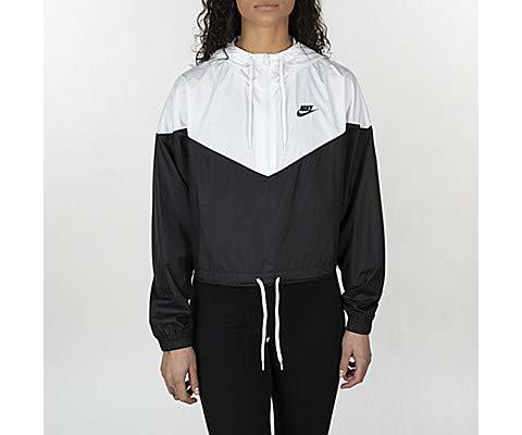 Moda Nike W NSW HRTG Windbreaker - Chaqueta para Mujer, Negro