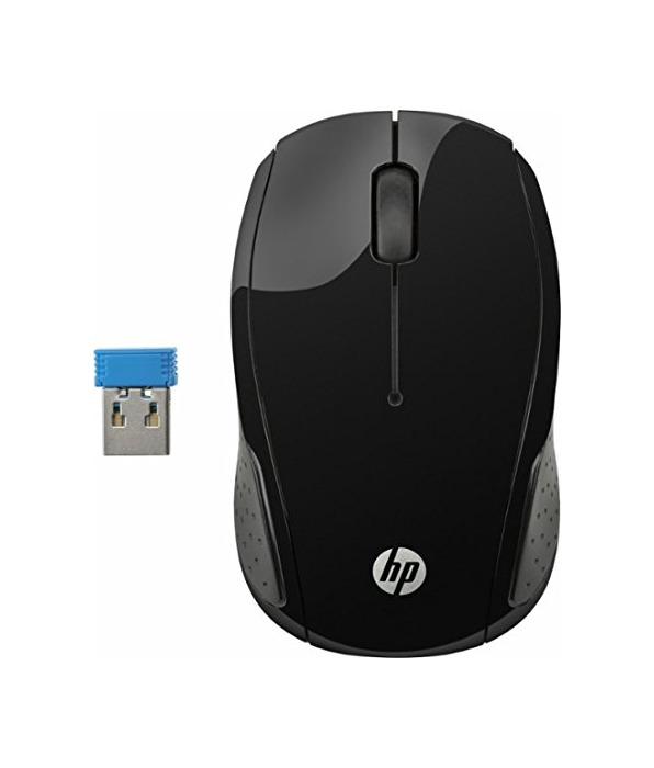 Electronic HP 200 RF inalámbrico Óptico 1000DPI Ambidextro Negro - Ratón