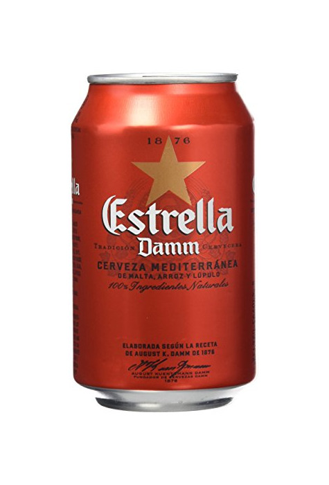 Product Estrella Damm Cerveza - Paquete de 12 x 33 cl - Total