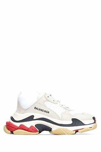 Balenciaga 524037W09E19000 Zapatillas de poliéster para Mujer, Blanco