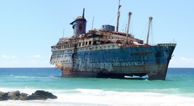 Fashion Barco Abandonado de Fuerteventura