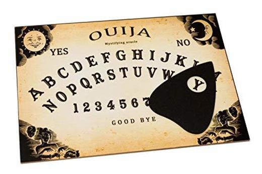 Wiccan Star Classic Ouija Tablero Game with Planchette and Detailed Instruction
