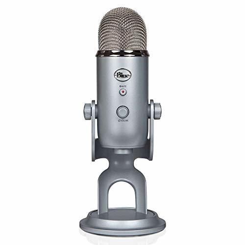 Moda Blue Microphones Yeti - Micrófono para ordenador (USB, 16-bit, 48 ...