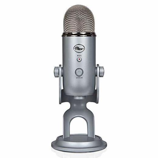 Blue Microphones Yeti - Micrófono para ordenador (USB, 16-bit, 48 ...