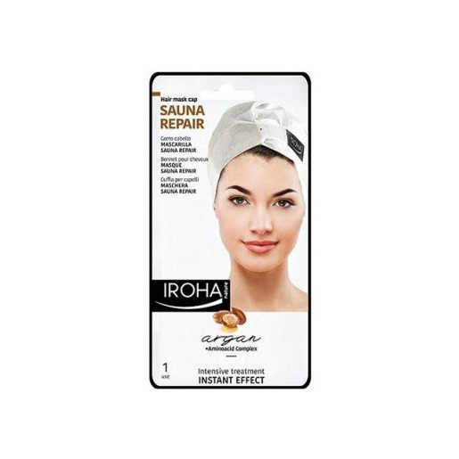 Belleza Iroha Nature Sauna Repair Argan Cap Instant Effect Mascarilla