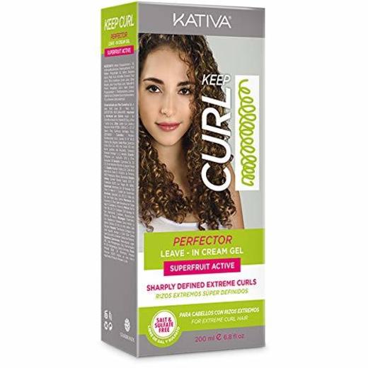Kativa Keep Curl Perfector de Rizos Extremos Super Definidos Gel 200ml