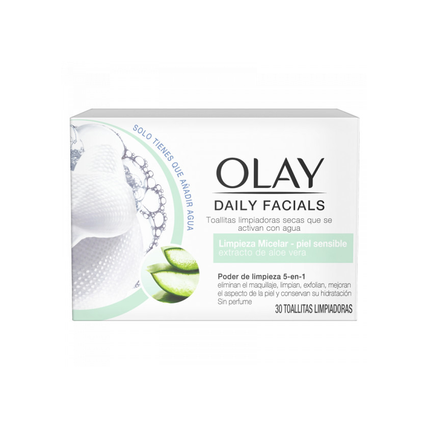 Producto Daily Facials Toallitas Micelares para piel sensible Olay 