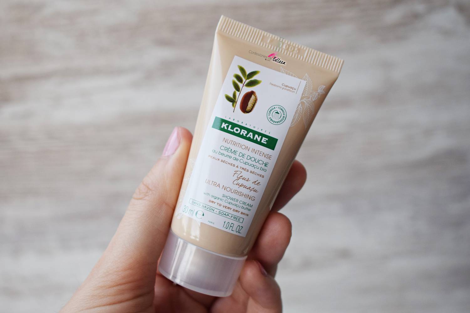 Social Gel de ducha Klorane mini talla