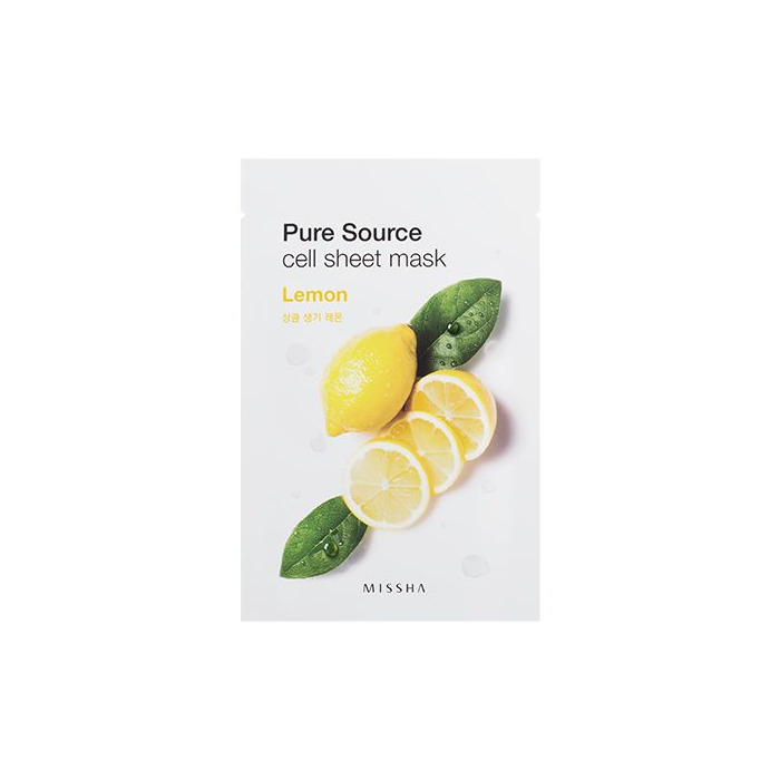 Product Pure source cell sheet mask lemon-Missha