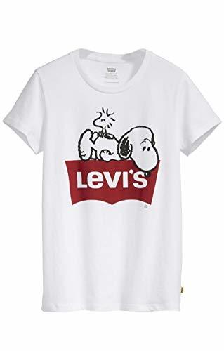 Moda Levi's  ® The tee Peanuts W Camiseta White