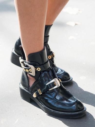 Balenciaga Ceinture Ankle Boots | Black | Women's Ankle Boot