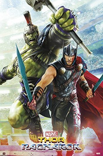 Grupo Erik Editores Poster Marvel Thor Ragnarok