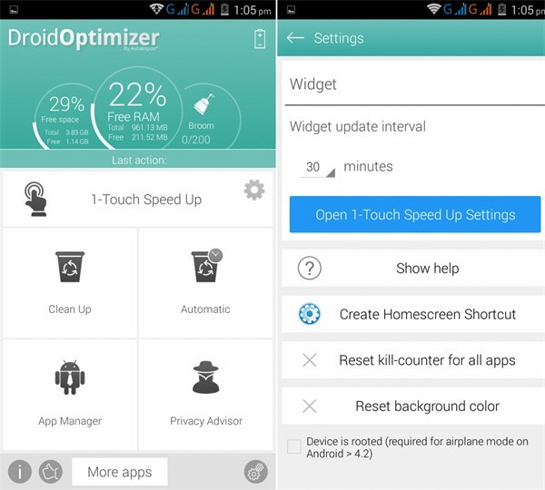 Apps Droid Optimizer