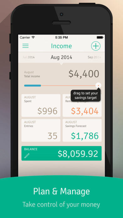 App Wally - Smart Personal Finance