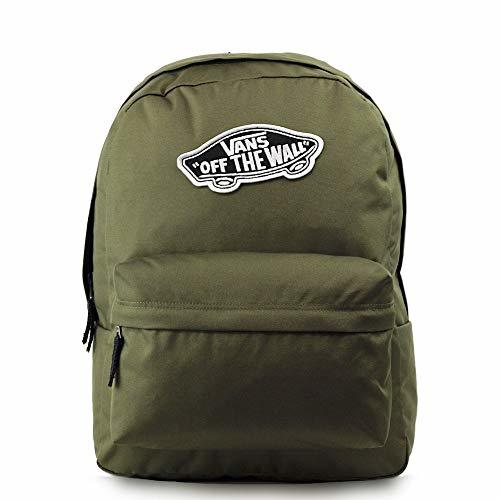 Vans Realm Backpack Mochila Tipo Casual, 42 cm, 22 Liters, Verde