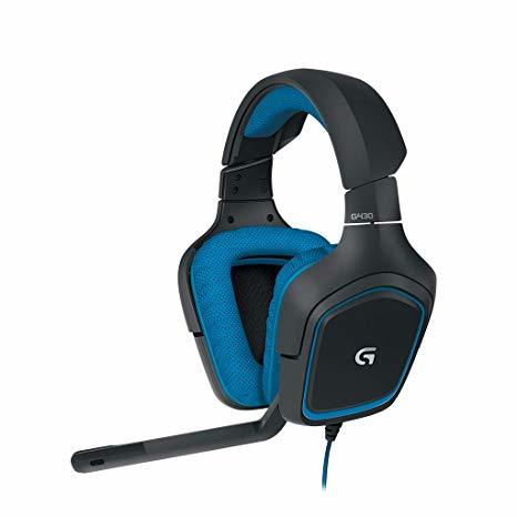 Fashion Logitech G430 - Auriculares Gaming para PC, Xbox One, PS4 y ...