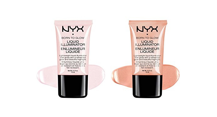 Beauty 2 NYX – Born To Glow Iluminador líquido Juego completo Li 01 & Li 02"