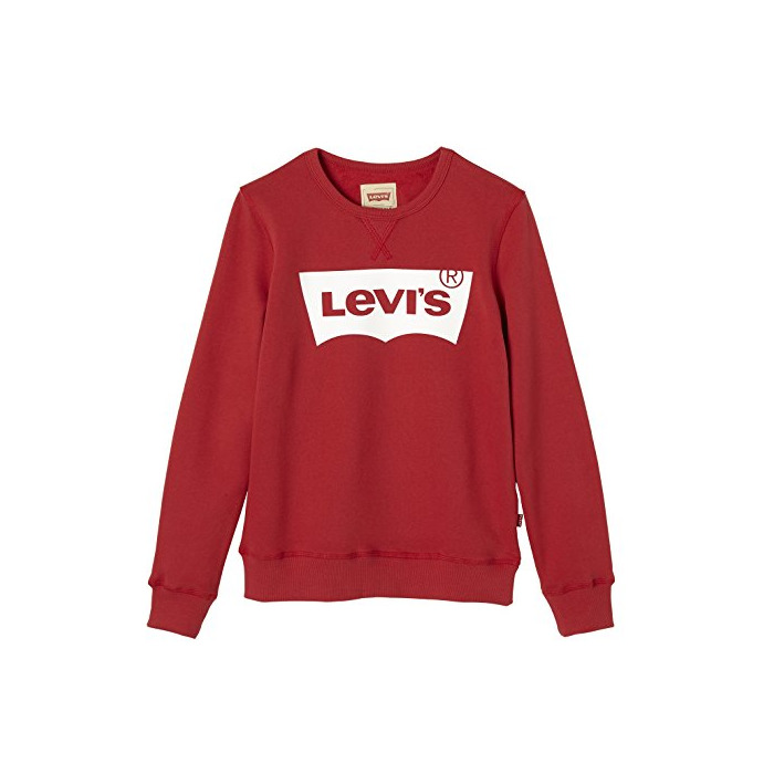 Fashion Levi's Sweat Nos Batwi, Sudadera para Niños, Rojo