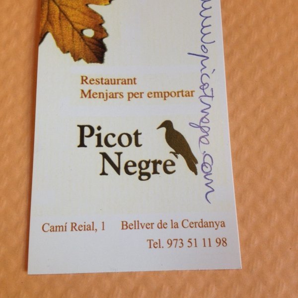 Restaurantes Picot Negre