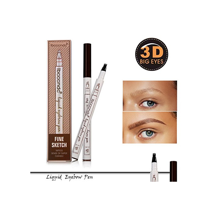 Belleza Natural Tattoo Eyebrow Pen Waterproof Colores para cejas Brow Gel para maquillaje