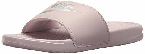 Nike Wmns Benassi JDI, Sandalias de Talón Abierto para Mujer, Rosa