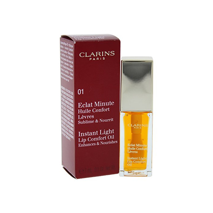 Clarins Eclat Minute Huile Confort Lèvres #01-Honey 7 ml