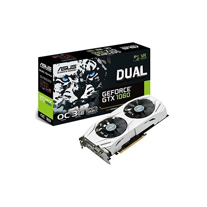 Electronics ASUS DUAL-GTX1060-O3G - Tarjeta gráfica