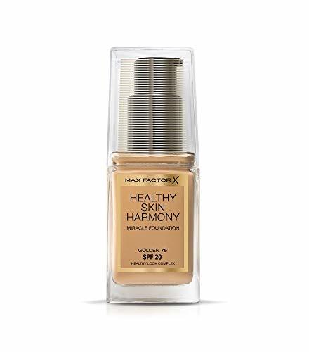 Belleza Max Factor Healthy Skin Harmony Base de Maquillaje Tono 75 Golden