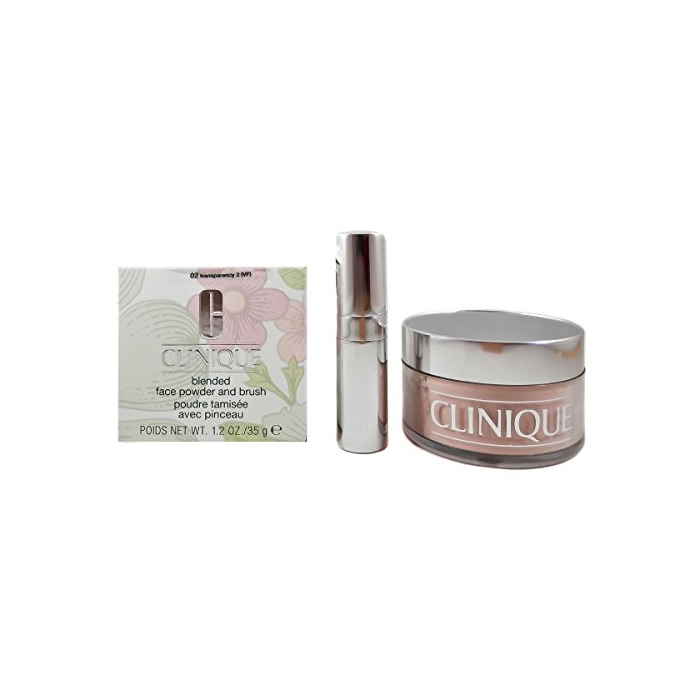 Belleza Clinique Blended Face Polvos y Brocha