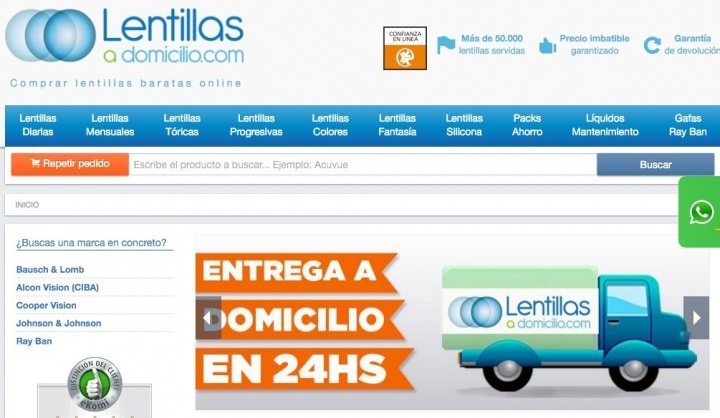 Moda Lentillas a Domicilio: Comprar Lentillas baratas | Lentillas online