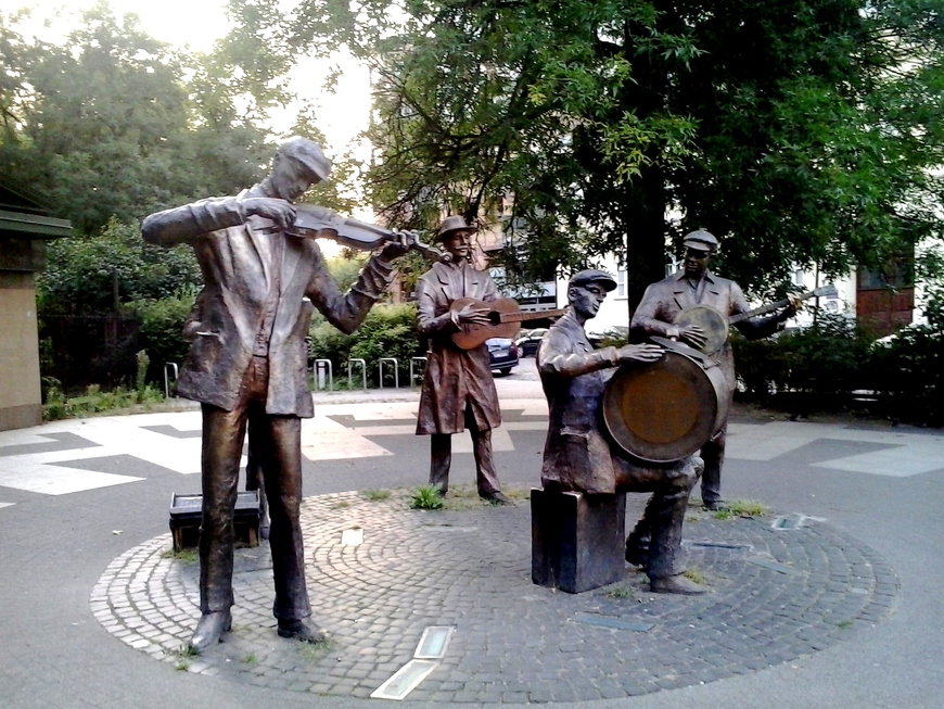 Lugar Monumento a la banda ambulante de los músicos de Praga