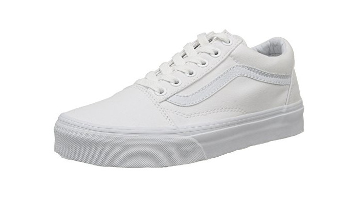 Vans Old Skool, Zapatillas Unisex Adulto, Blanco