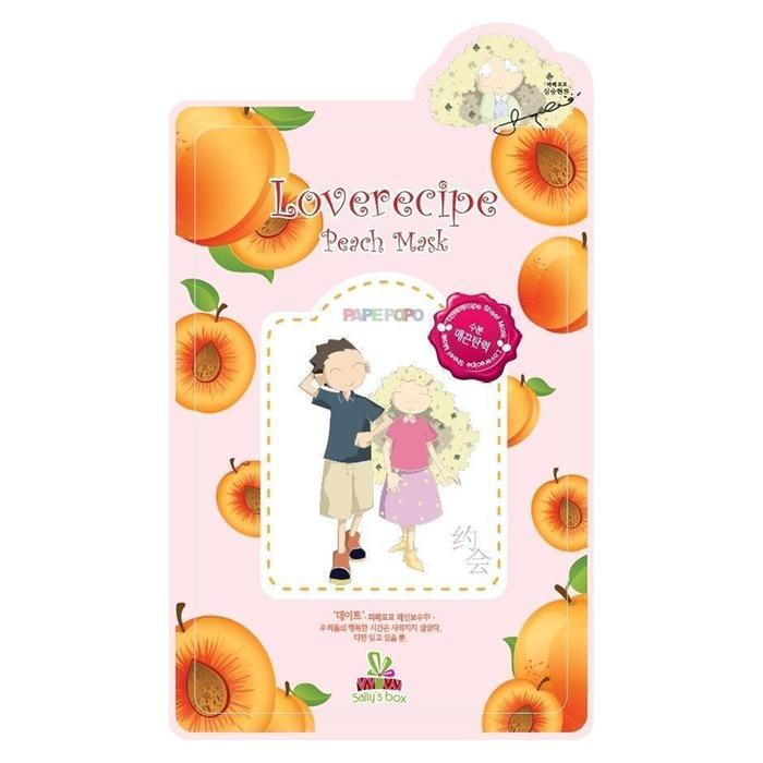 Social [Review] Sally's Box Loverecipe Peach Mask Sheet