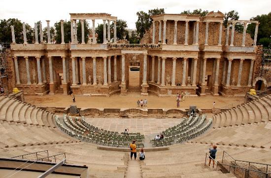 Lugar Teatro Romano de Mérida