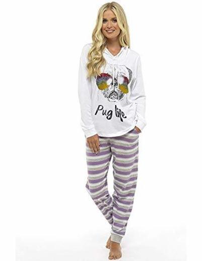 Pijama Mujer Chica 100% Algodón Set Mickey Mouse Minnie Mad Catz Tallas