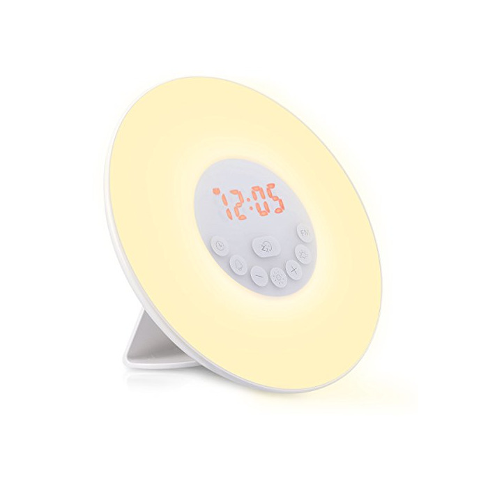 Navaris despertador LED con Wake Up Light