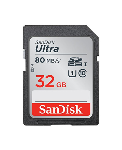 Tarjeta de memoria SDHC de 32 GB, de SanDisk