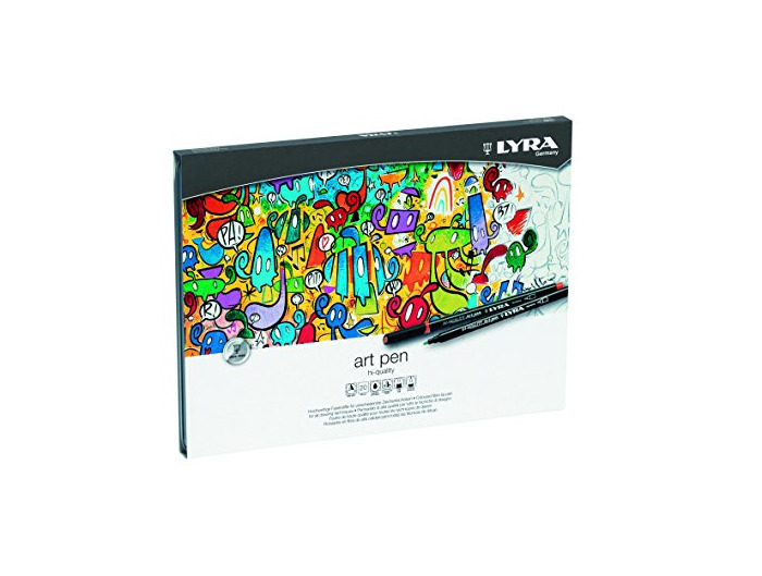 Producto Lyra Hi-Quality Art Pen - Estuche metálico 20 rotuladores artísticos acuarelables de