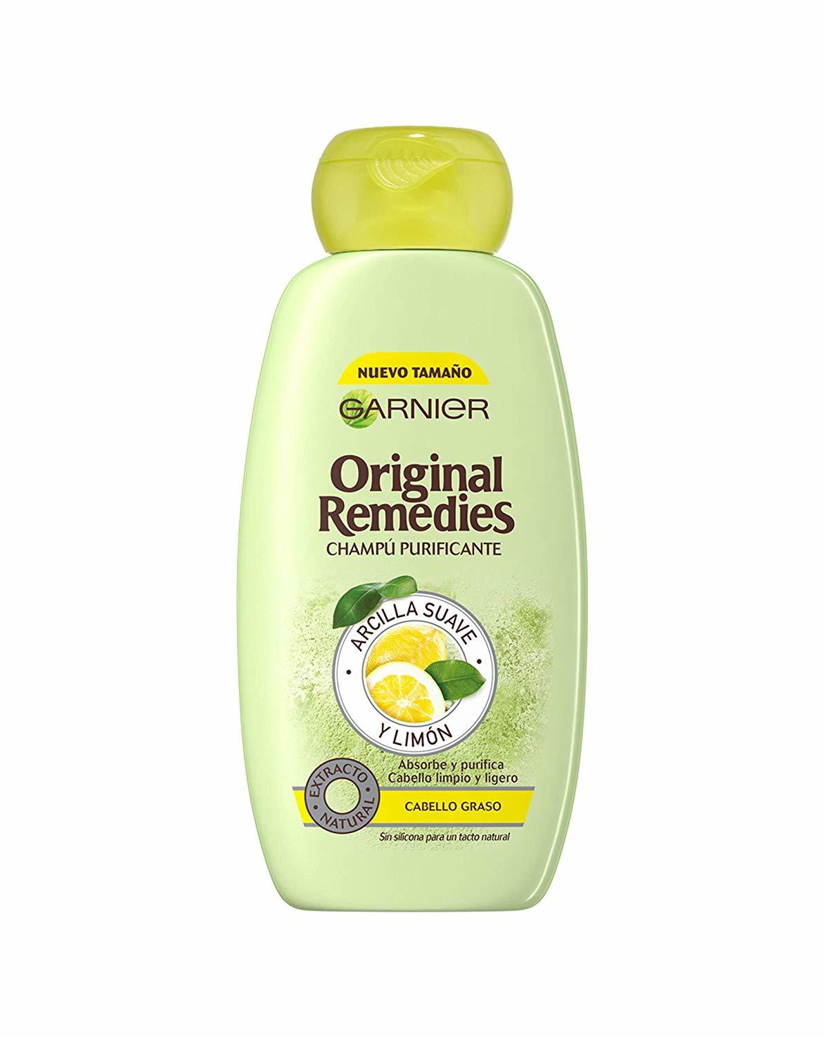 Belleza Garnier Ultra Dolce arcilla Dolce y cedro Champú Purificante Para Pelo tendenti