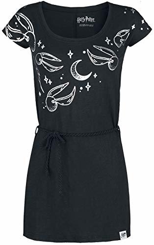 Social Harry Potter Schnatz Vestido Negro M