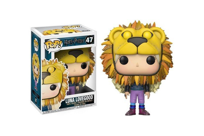 Social Harry Potter - Figura de vinilo Luna Lovegood with Lion Head (Funko 14944)