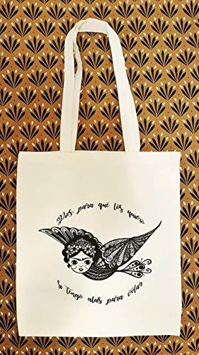 Social Tote bag inspirado de Frida Kahlo