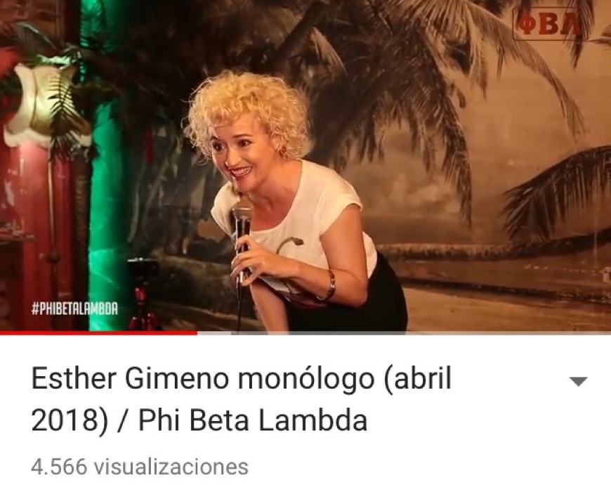 Fashion Esther Gimeno monólogo (abril 2018) / Phi Beta Lambda - YouTube